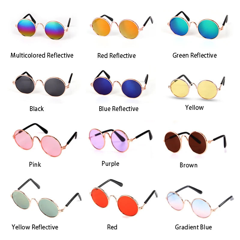 Pet Cat Sunglasses Funny Headdress Cat Grooming Accessories