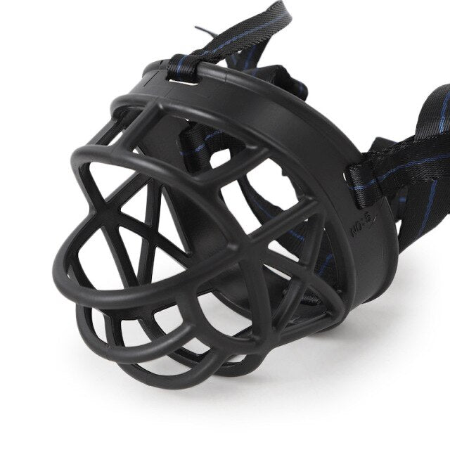 Soft Rubber Muzzle For Dogs Adjustable Puppy Mouth Cover