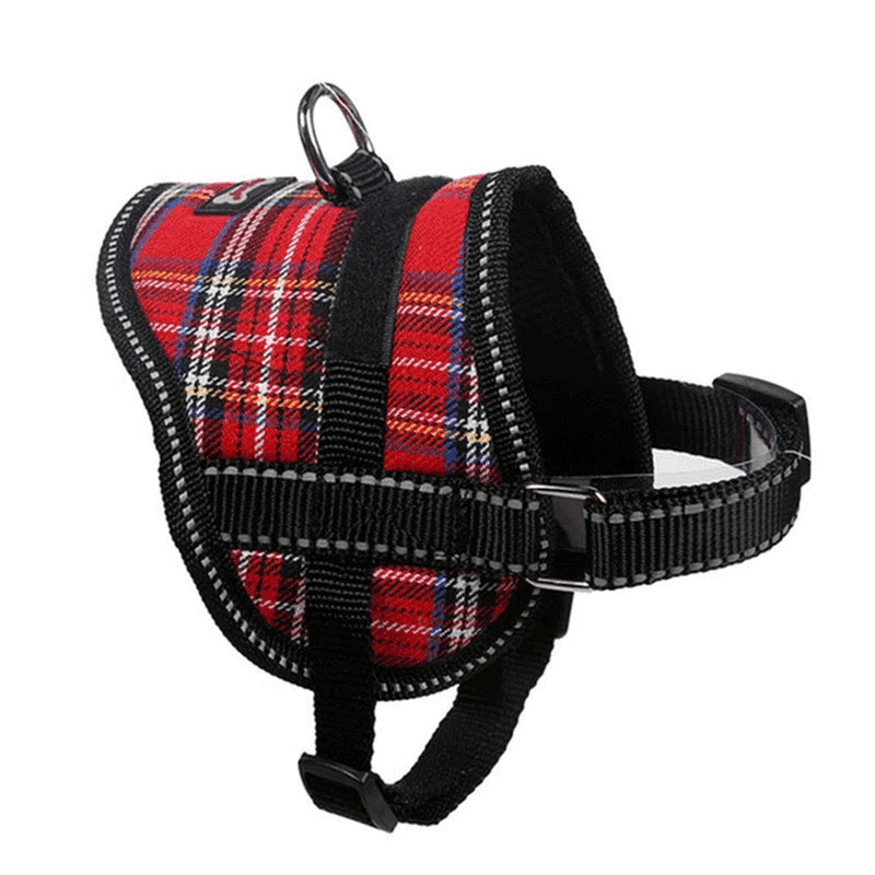 Reflective Safety Belt Dog Chest Strap Harness Lead Rope