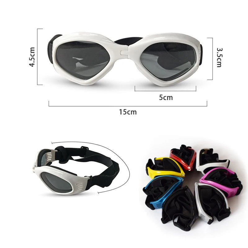 Colorful Dog Sunglasses Small Dog Goggles
