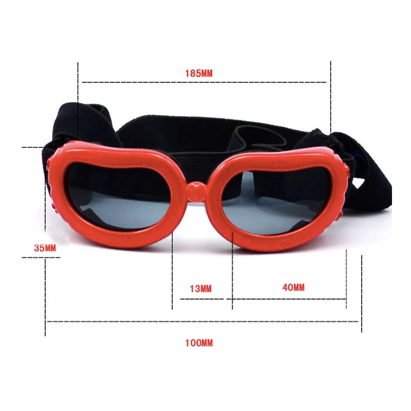 Dog Sunglasses UV Resistant Windproof Doggy Sunglasses