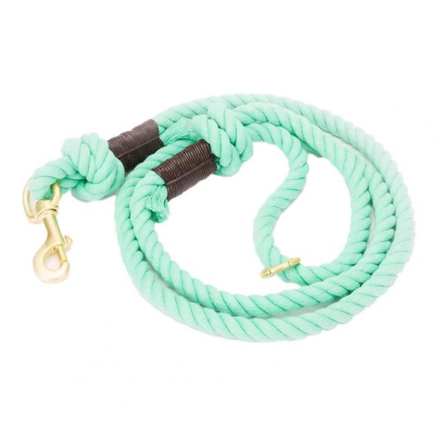 Dog Leash Solid Color Braided Pet Dog Traction Rope