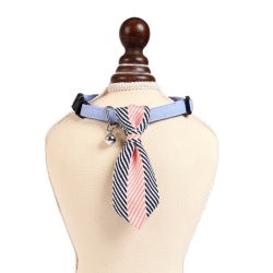 Pet Dog Collar with Tie Cat Bowtie Cute Design Adjustable