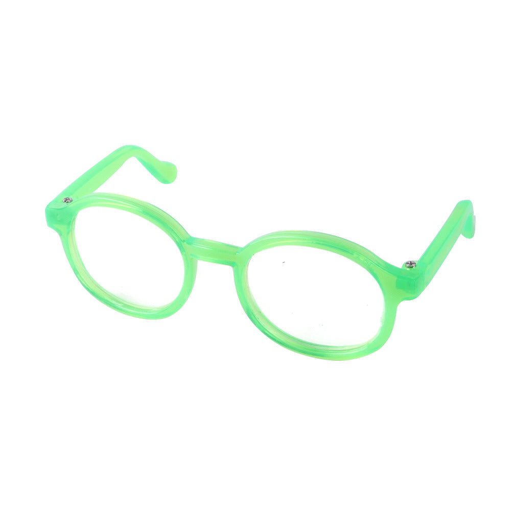 Pet Cute Glasses Plastic Transparent Cat Sun Glasses
