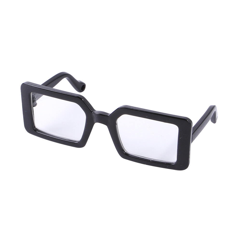 Plastic Transparent Sunglasses Cat Square Glasses