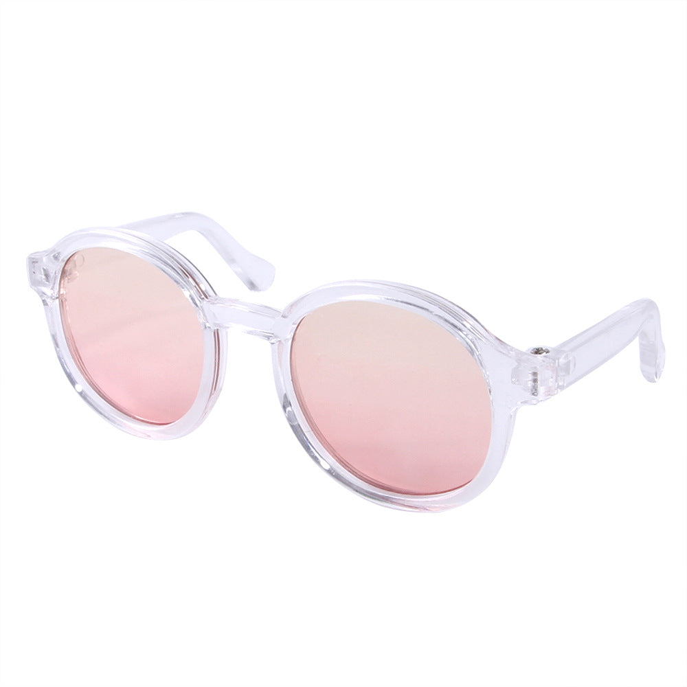 Pet Cute Glasses Plastic Transparent Cat Sun Glasses