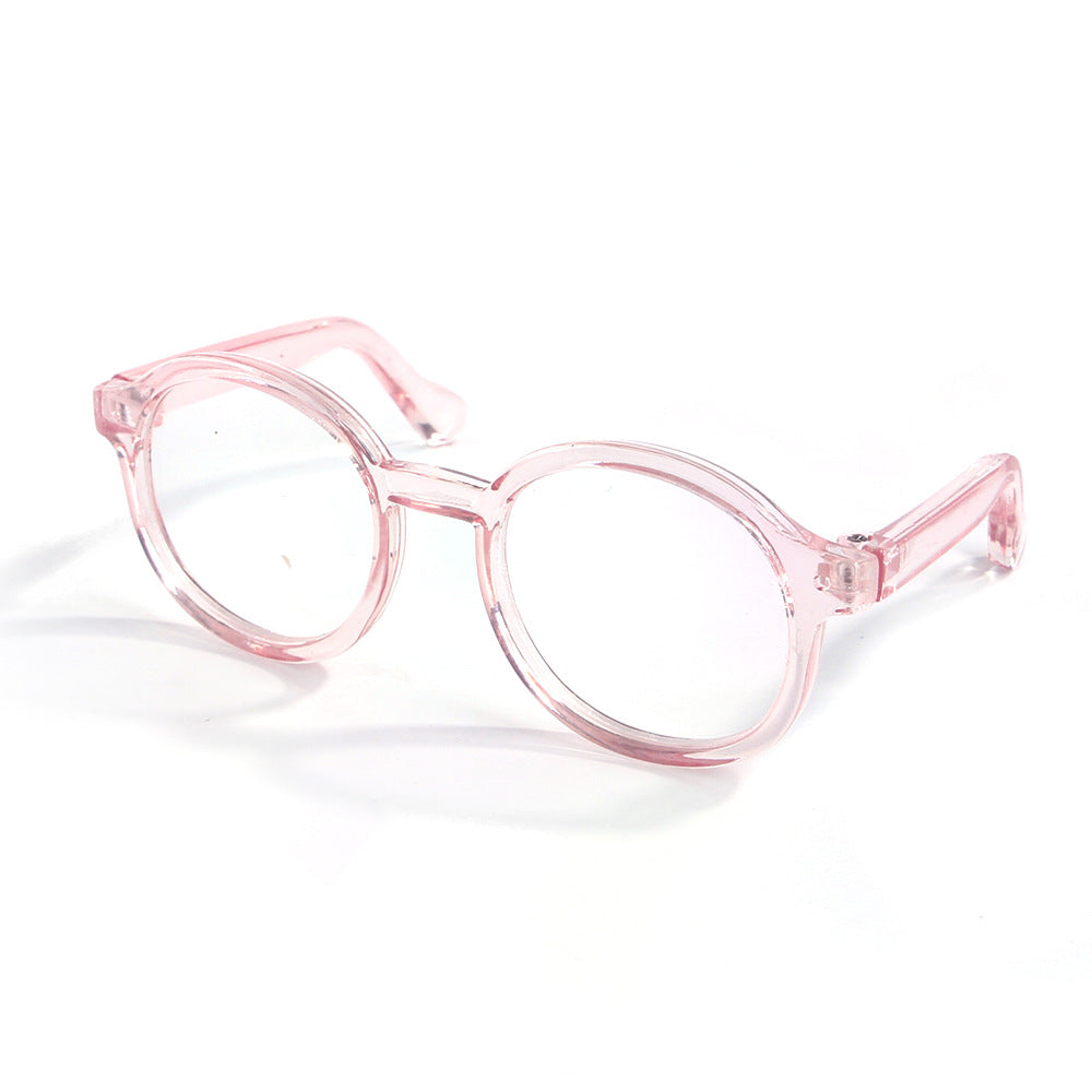 Pet Cute Glasses Plastic Transparent Cat Sun Glasses