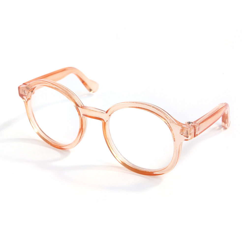 Pet Cute Glasses Plastic Transparent Cat Sun Glasses