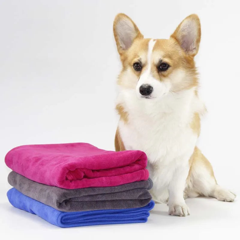 Pet Store Bath Towel Extra-large Thick Absorbent Bath Towel