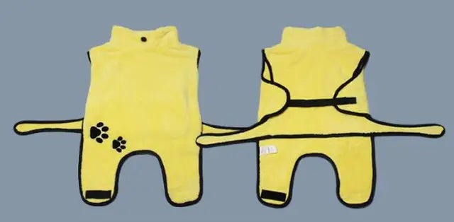Pet Dog Bath Towel Dry Whole Body Hair Absorbent Shower Clothes