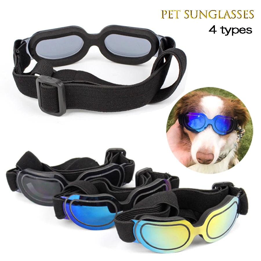 Pet Dog Sunglasses Adjustable Goggles Sun Glasses
