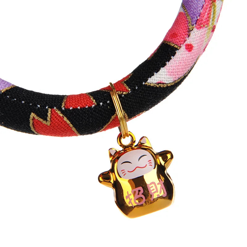 Pet Cat Necklace Adjustable Collar With Bells