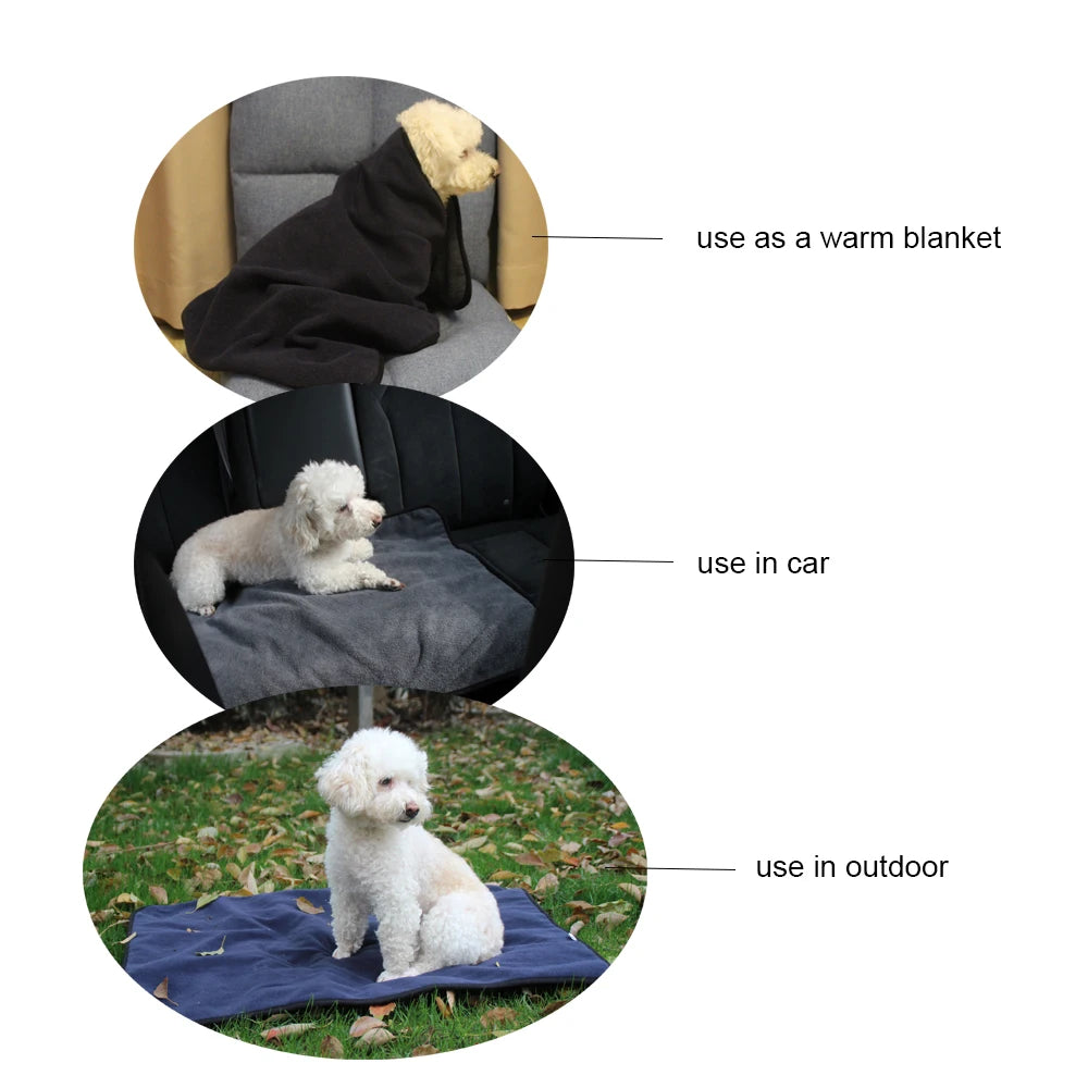 Puppy Old Dog Pet Pee Pad Washable Soft Pet Whelping Pad