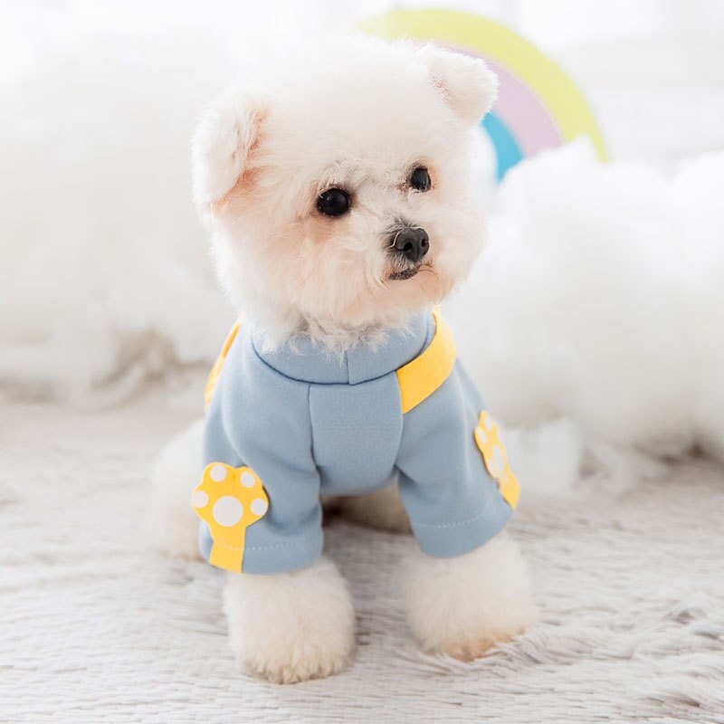 Dog Cartoon Cute Jumper Two-legged Cat Pet Clothes Coat