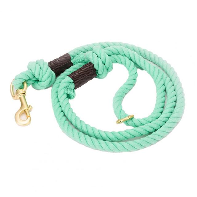 Dog Leash Solid Color Braided Pet Dog Traction Rope