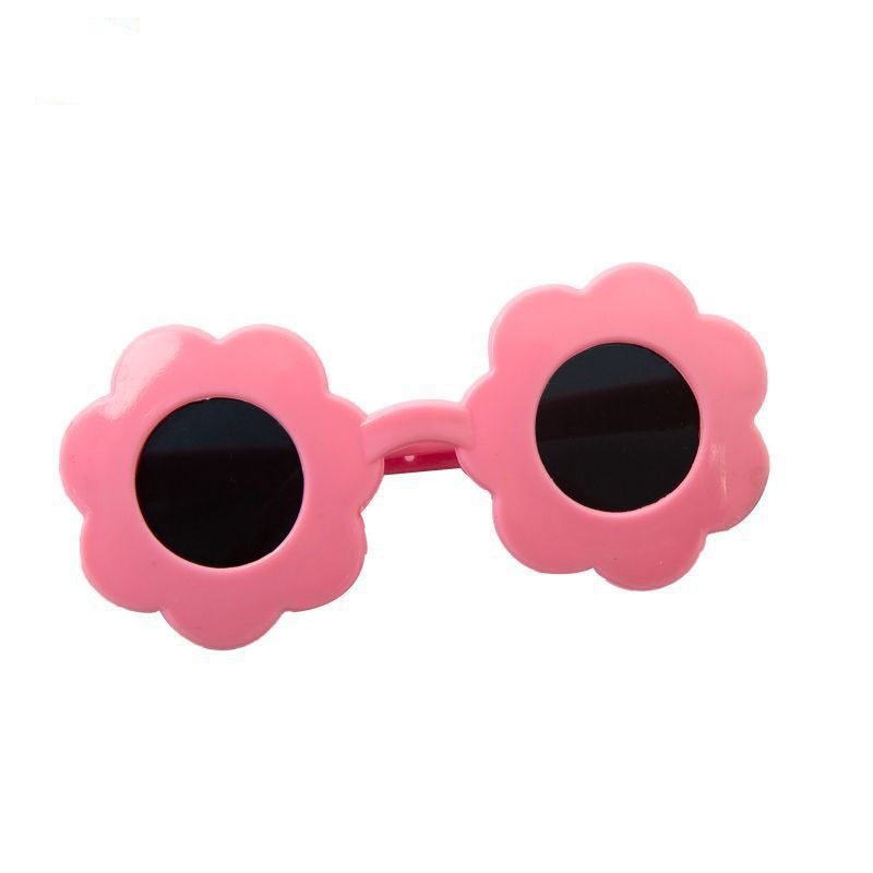 Pet Cat Glasses Flowers Love Pearls Pet Accessories Glasses Sunglasses