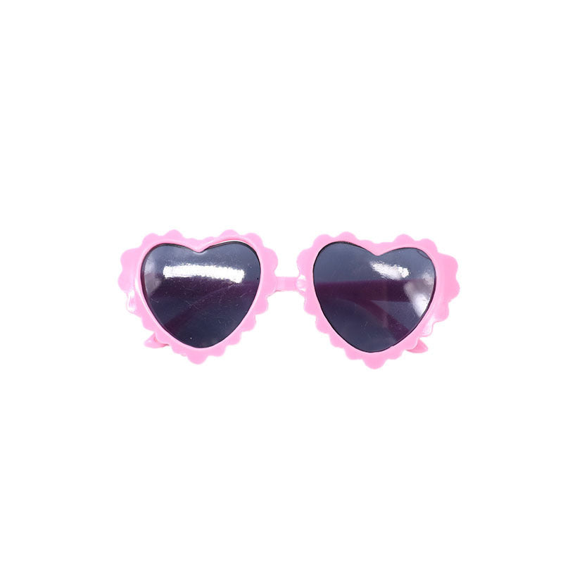 Creative Lace Love Pet Dog Cat Sunglasses
