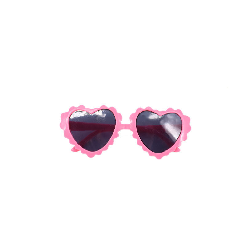 Creative Lace Love Pet Dog Cat Sunglasses