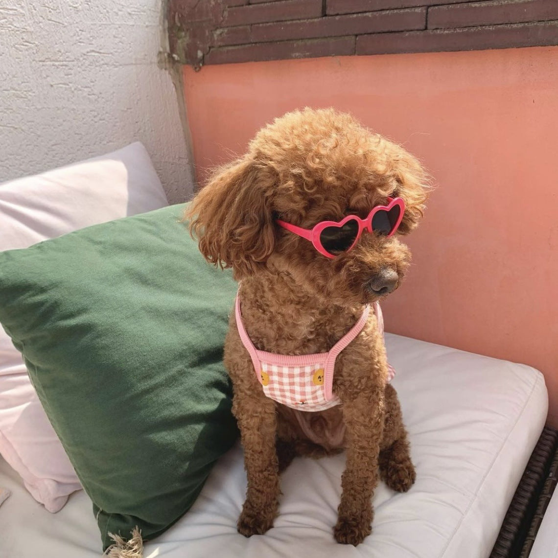 Creative Love Pet Dog Cat Creative Sunglasses