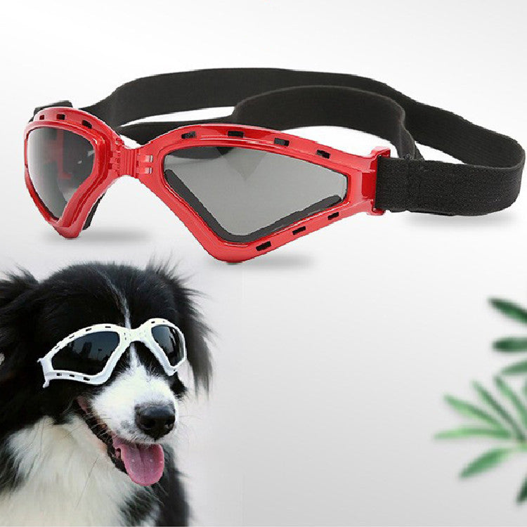 Folding Windproof Sunscreen Triangle Pet Dog Sunglasses