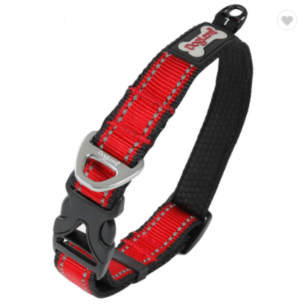 Reflecting Nylon Dog Collar Pet Neck Collar