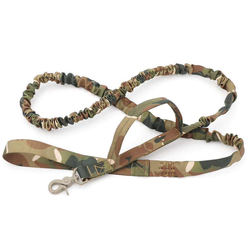 Pet Dog Outdoor Training Tactical Harness Vest With Leash