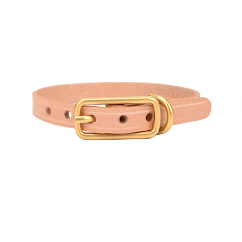 Pet Dog Leather Collars