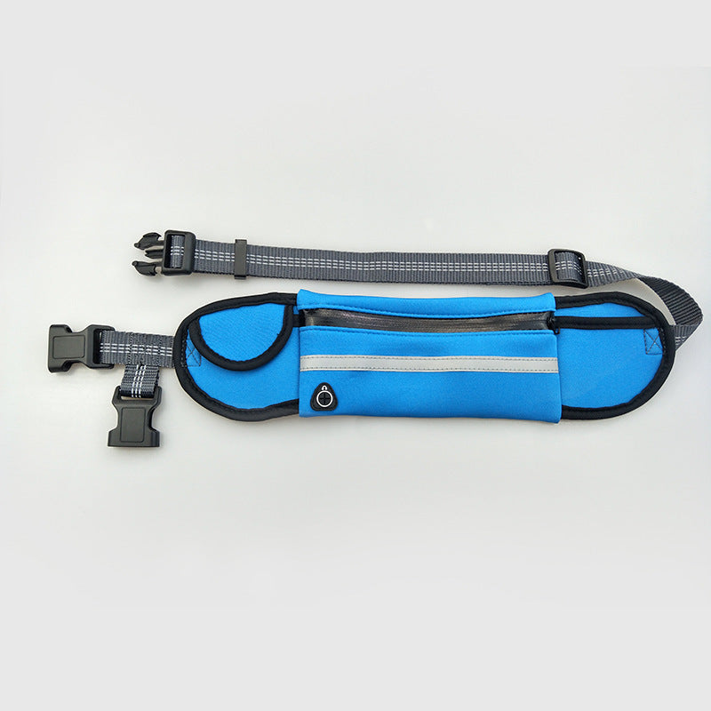Pet Dog Leashes with Running Bag Hands Free Reflective Traction Rope