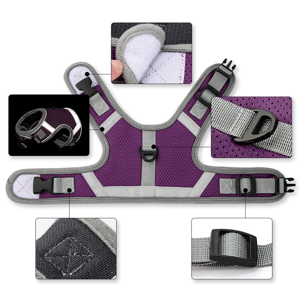 Pet Dog Strap Harness Leash Set