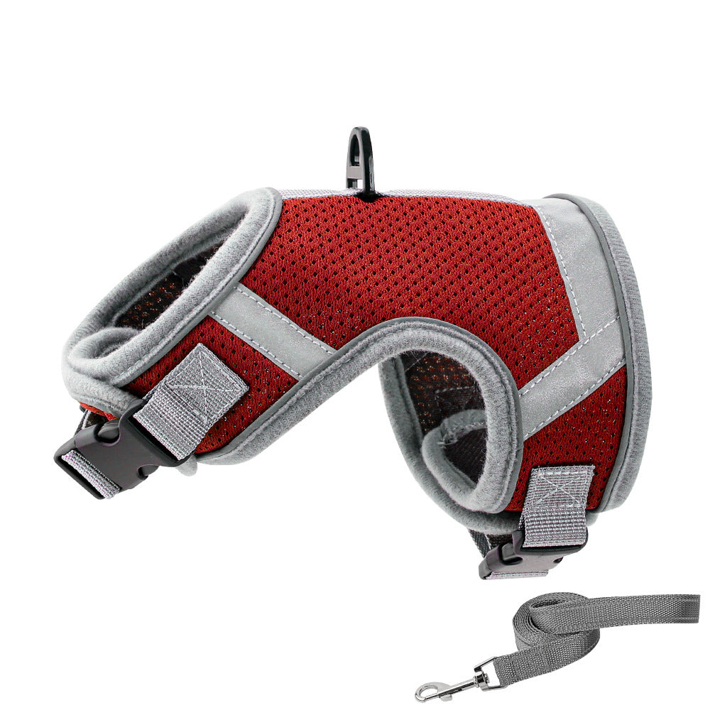 Pet Dog Strap Harness Leash Set