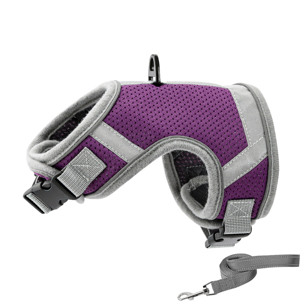 Pet Dog Strap Harness Leash Set