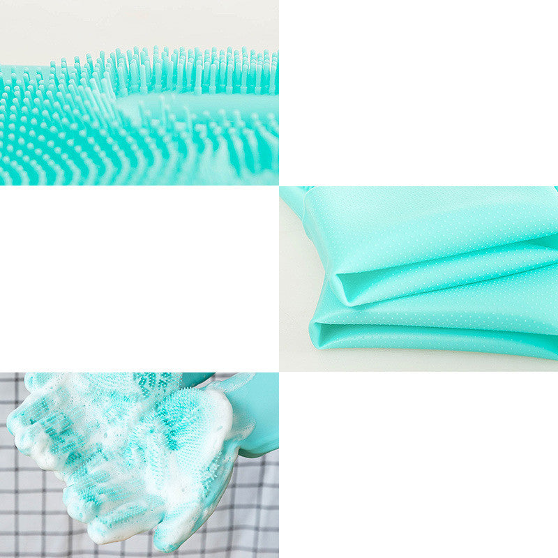 Silicone Dog Grooming Hair Comb Puppy Brush Glove Bath Cleaning - [[Product type]] | Buffy's