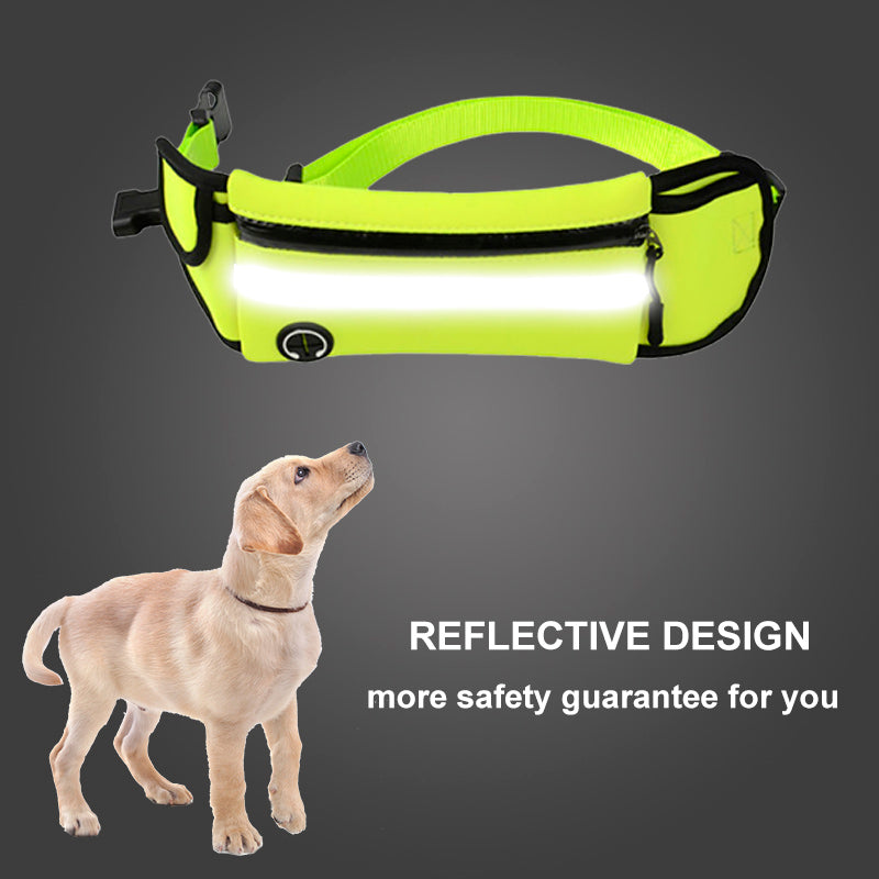 Pet Waist Bag Sports Traction Rope Reflective Waterproof - [[Product type]] | Buffy's