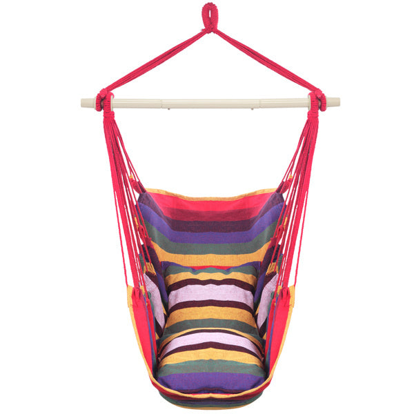 CozyCloud™ – Rainbow Hanging Chair with 2 Cushions - [[Product type]] | Buffy's