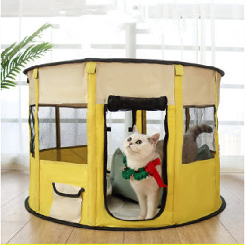 Portable Pet House Oxford Cloth Crate Room Playing - [[Product type]] | Buffy's