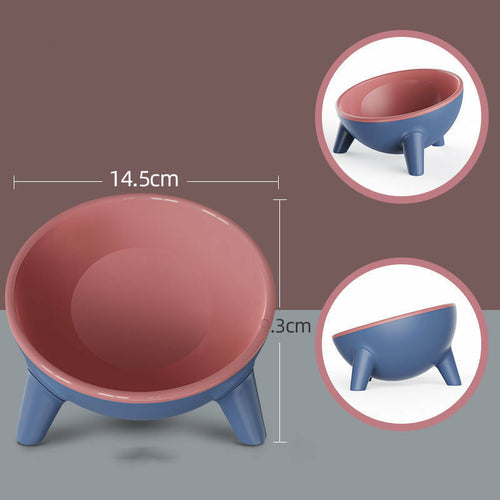 Cat Dog Bowl With Stand Pet Feeding Food Bowls - [[Product type]] | Buffy's