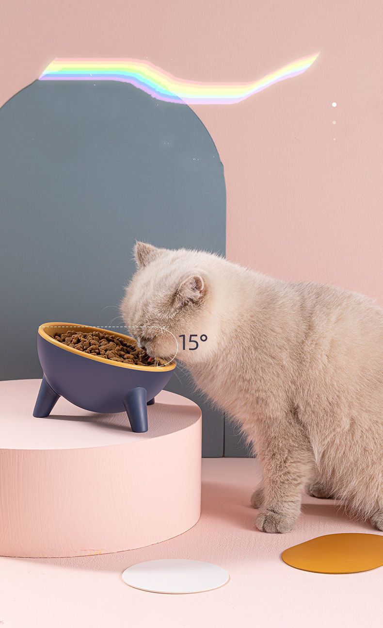 Cat Dog Bowl With Stand Pet Feeding Food Bowls - [[Product type]] | Buffy's