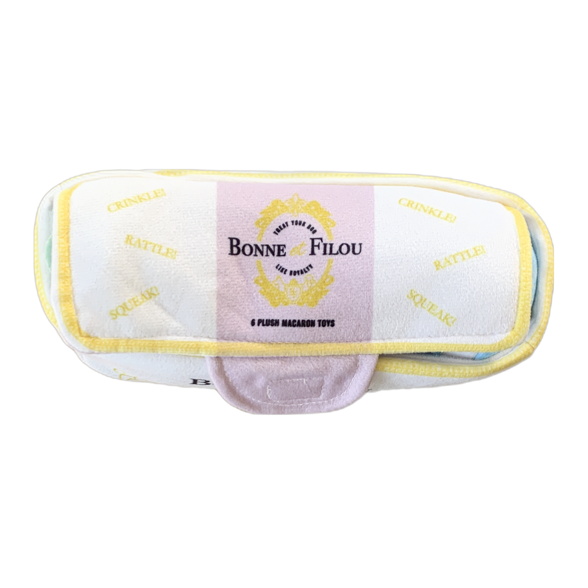 Plush Macaron Squeaky Dog Toy - [[Product type]] | Buffy's