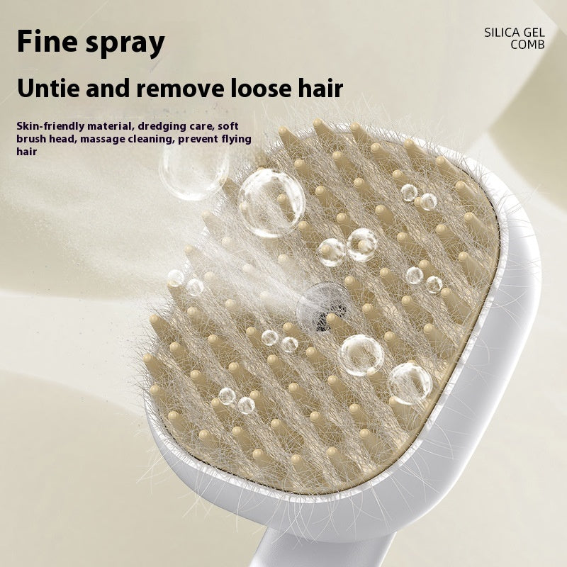 Pets Cat Dog Soft Teeth Electric Massage Spray Comb Pet Products - [[Product type]] | Buffy's