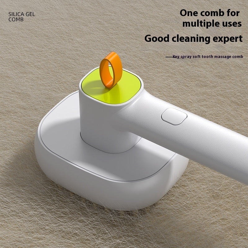 Pets Cat Dog Soft Teeth Electric Massage Spray Comb Pet Products - [[Product type]] | Buffy's