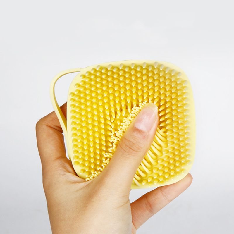 Soft Silicone Bristles Cat Dog Bath Brush Comb Scrubber Shampoo - [[Product type]] | Buffy's