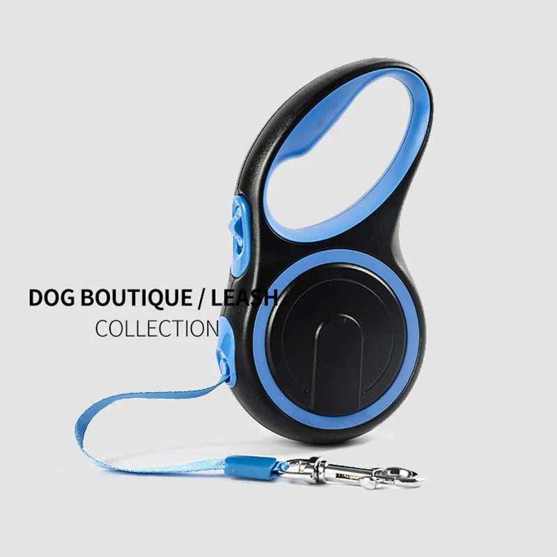 OEM/ODM Large Dogs Durable Nylon Retractable Big Dog Walking Leash