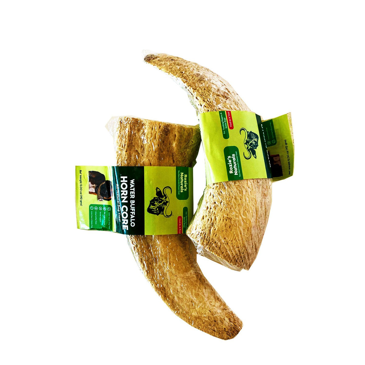Water Buffalo Horn Core Dog Chews-2 Count-10 oz - [[Product type]] | Buffy's