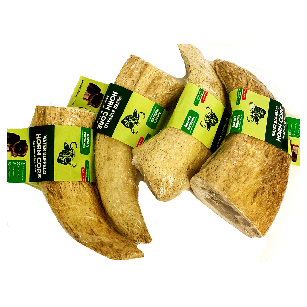 Water Buffalo Horn Core Dog Chews-2 Count-10 oz - [[Product type]] | Buffy's