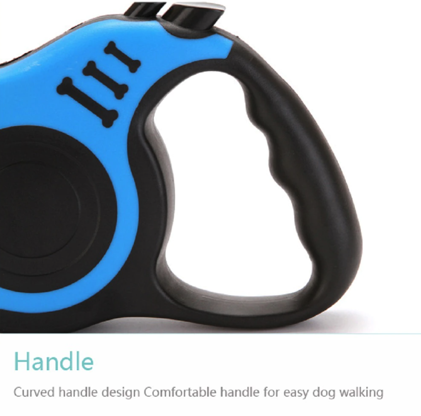 16.5FT Automatic Retractable Dog Leash Pet Collar Automatic Walking - [[Product type]] | Buffy's