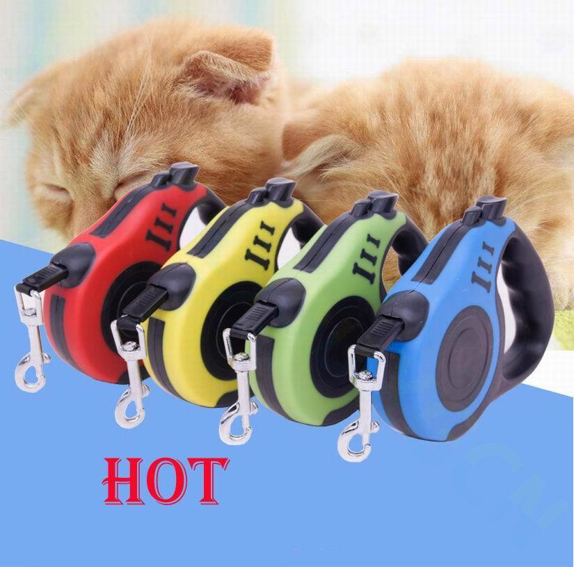 16.5FT Automatic Retractable Dog Leash Pet Collar Automatic Walking - [[Product type]] | Buffy's