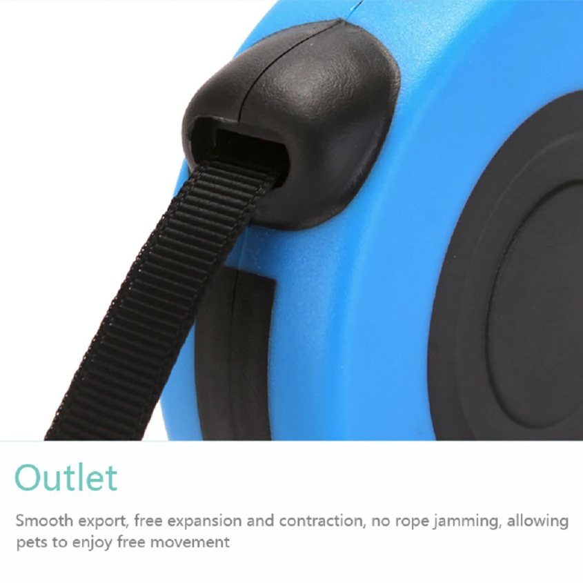 16.5FT Automatic Retractable Dog Leash Pet Collar Automatic Walking - [[Product type]] | Buffy's