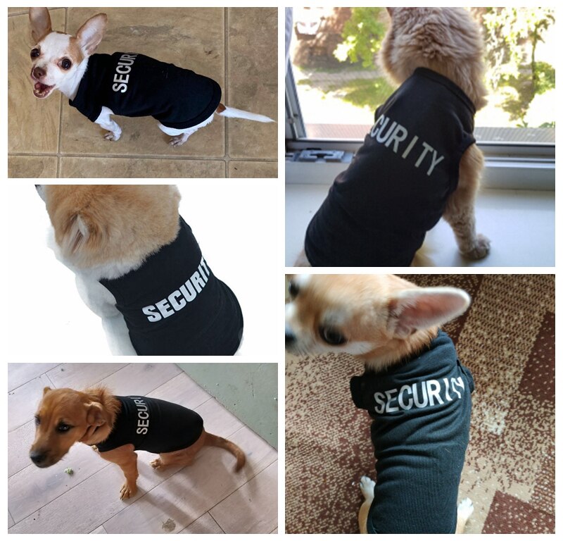 Cute Cat - Dog Clothes Pet Vest Puppy Letter Print Cotton T Shirt