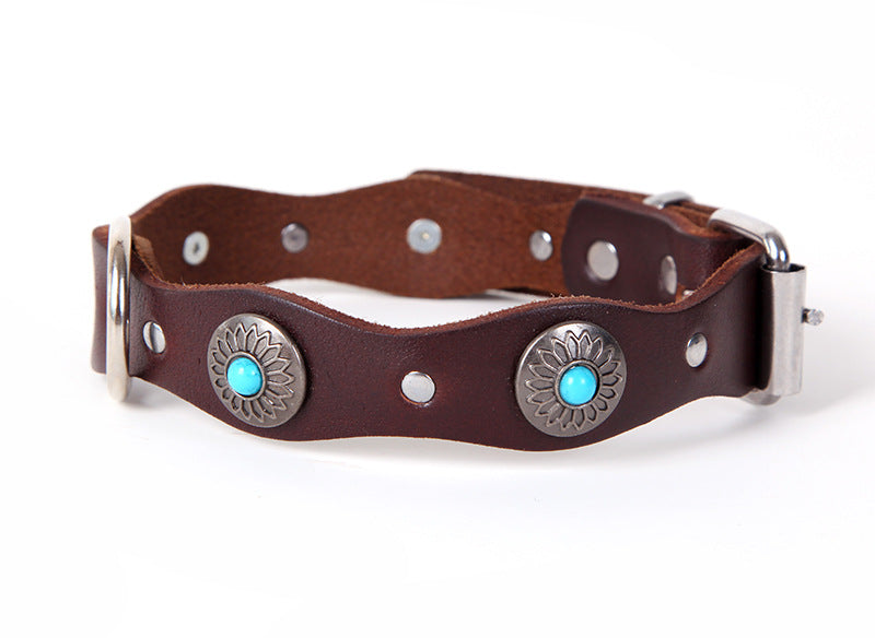 Dog Pet Diamond Retro Ethnic Collars