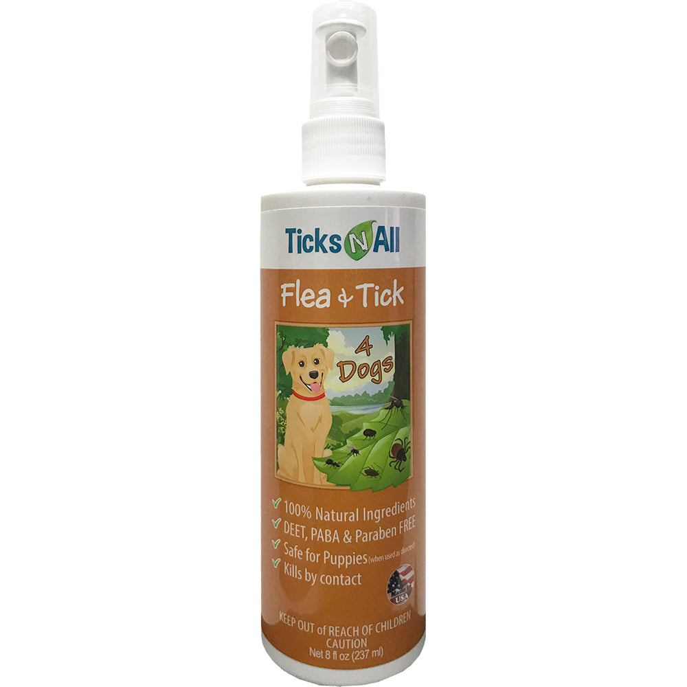 All Natural Flea & Tick 4 Dogs 8oz - [[Product type]] | Buffy's